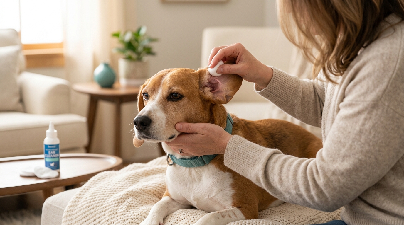 How to Clean a Dog's Ears Safely at Home: Step-by-Step Guide